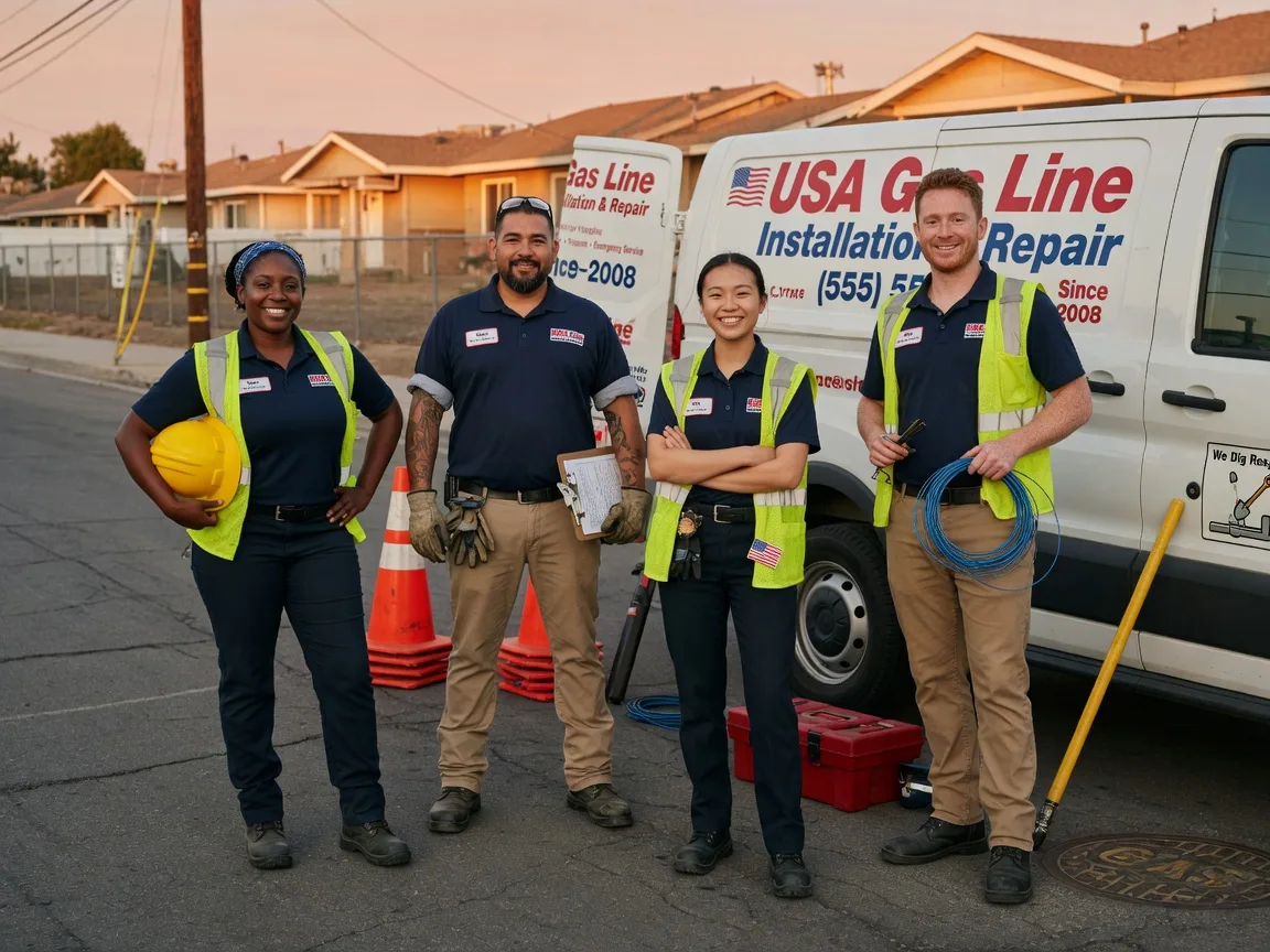 Gas Line Installation company in Sumatra, MT